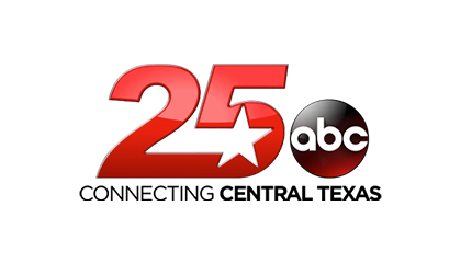 ABC 25 Connecting Central Texas news station logo with a transparent background