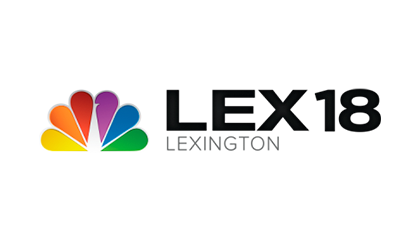 LEX18 Lexington news station logo with a transparent background