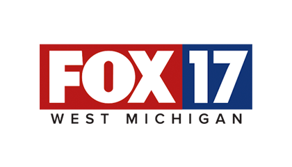 FOX17 West Michigan news station logo with a transparent background