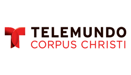 Telemundo Corpus Christi logo with a transparent background
