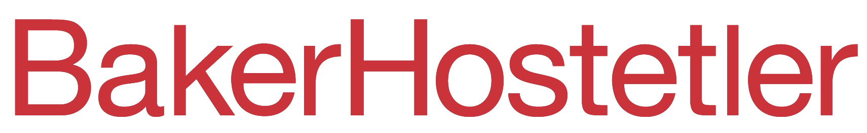 BakerHostetler logo - the letters BakerHostetler in red