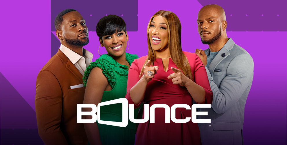 This slider image of for the promotion of characters and starts featured on the Bounce channel.